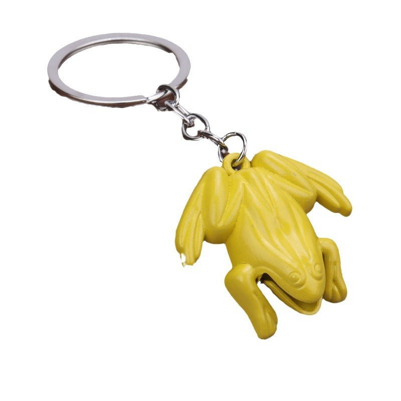Cute Frog Zinc Alloy Keychain Bag Charm Gift Accessory
