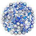 Blue Bead Metal Beads with 10 Listed Options for DIY Jewelry Making view 2