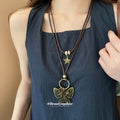 Cord Pendant Necklace Butterfly Camera Bead Styles view 3
