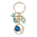 Starfish, Conch and Shell Charm Keychains Featuring Pink Shell Across 59 Variations view 10