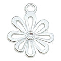 Zinc Alloy Sunflower Lotus Rose Flower Charm Pendant for DIY Earrings Bracelet Keychain