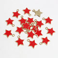 Small Enamel Star Charms in Nine Color Styles for Jewelry view 6