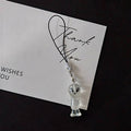 Clear Resin Alien Phone Strap Charms 8 Poses Plus Set view 4