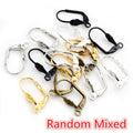 Leverback Earring Clasps in Assorted Metal Finishes view 3