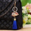 Royal-Blue Tassel-Lucky-Cat