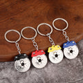 Metal Brake Disc Caliper Keychain in Four Color Styles view 1