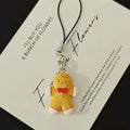 Resin Gingerbread Man Charms Phone Strap Lobster Clasp view 6