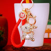 White Deer Red-Strap