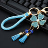 Sky-Blue-Braided-Loop Blue-Pearl-Clover