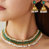 Green Jewelry Set