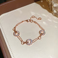 Baguette Flower Crystal Bracelets Multicolor Six Styles view 11