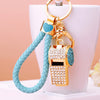 Sky-Blue-Braided-Loop Blue-Crystal-Whist