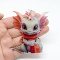 Christmas Baby Dragon Printed Acrylic Ball Chain Hanging Charms view 9