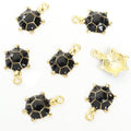 Colorful Enamel Turtle Jewelry Components For DIY Earrings And Bracelets Charms view 10
