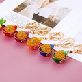 Jeweled Gold Ingot Keychains with Fortune Cords and Loose Loops view 11