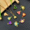 Yellow Zongzi and Braided Bracelet Metal Charms with 21 Listed Options view 3