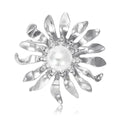 Pearl Firework Brooch In 2 Styles With Polished Metal Details view 5