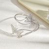 Silver Double Butterfly