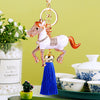 White-Horse Blue-Tassel