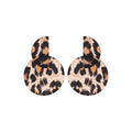 Marbled Double Disc Drop Earrings In Two Colors Jewelry Design view 5