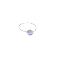 Clear Round Crystal Transparent Band Floating Finger Ring view 5