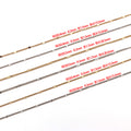 Gold-Tone Jewelry Chain Jewelry Findings with 22 Listed Options view 2