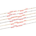 Gold-Tone Jewelry Chain Jewelry Findings with 32 Listed Options view 3