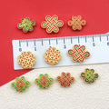 Red Spacer Bead Metal Beads with 6 Listed Options for DIY Jewelry Making view 3
