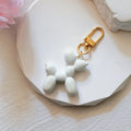 Flocked Balloon Dog Clip Charms in Four Bright Colors view 6