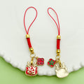 Message Tag Charm Keychains in 2 Pictured Variations for Bags and Keys view 4