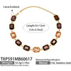 Gold Coffee Necklace
