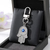 Silver Crystal Hamsa