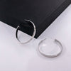Silver Hoops