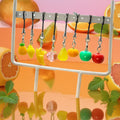Orange Segment Yellow Pumpkin and Red Pepper Phone Straps for Accessory Making view 1