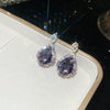 Purple Earrings