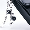 Dice Charm Keychains in 13 Pictured Variations for Bags and Keys view 4