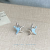 Aqua Starfish Stud