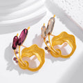 Tulip Two Designs Metal Brooch Pin for Jackets and Lapels view 4