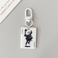 Playing Card and Joker White Clip Charms in Five Designs view 7