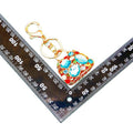 Crystal Mini Handbag Keychains in Blue Red and Assorted Colors view 5