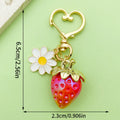 Flower Charm Keychains Featuring Flower Across 21 Pictured Variations view 7