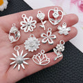 Metallic Sun and Sunflower Metal Charms with 25 Listed Options view 2