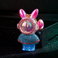 Jelly Space Rabbit Keychains in Four Colorways plus Assorted Option view 3