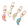 Wing Resin Daisy Keychains Gold Lobster Clasp 4 Styles view 5
