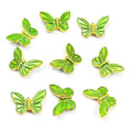Enamel-Look Butterfly Alloy Beads in 8 Styles for Jewelry Crafts view 10
