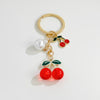 Pearl Bow Clear Cherry