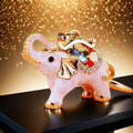 Jeweled Auspicious Elephant Keychains in Eight Colors plus Assorted view 1