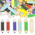 Colorful Enamel Pencil Jewelry Components For DIY Earrings And Bracelets Charms view 1