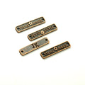Handmade Word Connector Bars in Four Vintage Finishes view 5