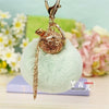 Mint-Green Cage-Pompom
